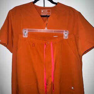 FIGS MEN SCRUBS TOP AND BOTTOM SET SIZE M